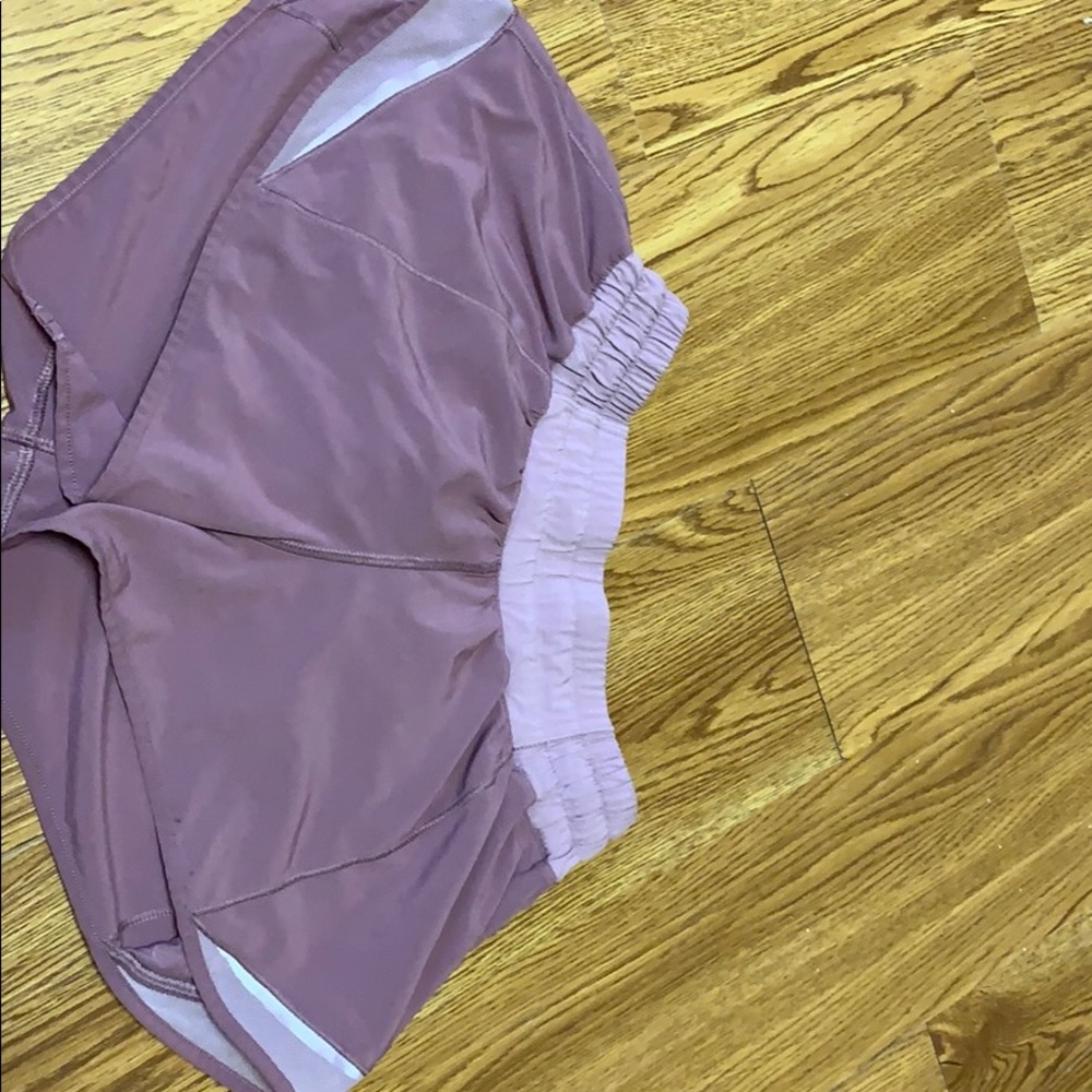 Lululemon Purple/Pink Athletic Shorts